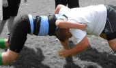 Safe Body Position For Scrummaging