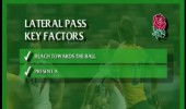 Key factors of the lateral pass